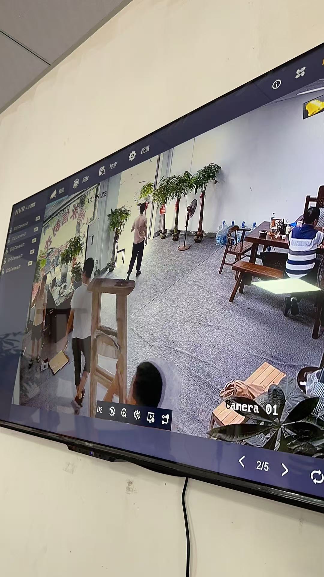 制衣厂监控